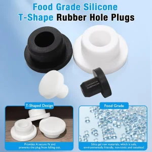 Rubber Parts Manufacturer Custom Chemical Resistant Rubber Stopper Rubber Plugs
