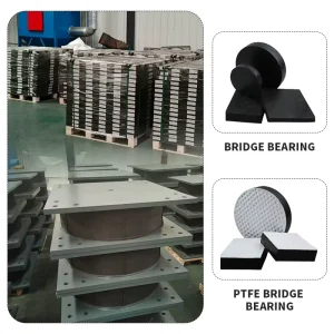 Rubber Plate Bearing Seismic Isolation Bridge Elastomeric Bearing Pad Natural Rubber Neoprene Rubber Bridge Rubber Bearing
