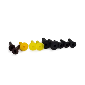 Rubber Plug High Temperature Resistant Silicone Plug Washer Threaded Hole Plug with Handle
