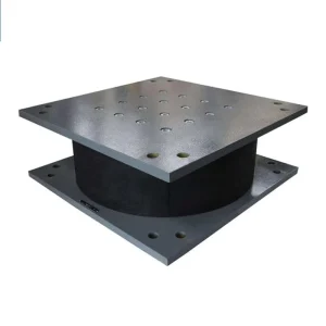 Rubber Pot Bearing for Railway and Highway Bridge Construction and Structural Support