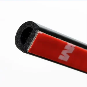 Rubber Self-adhesive D Gasket EPDM Seal Strip Foam Rubber D Shape Rubber Seal Strip