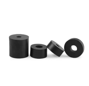 Rubber Shock-Absorbing Buffer Pad Thickened Hollow Cylinder