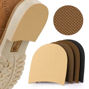Rubber Shoe Sole Repair Patch Anti Slip Wear Resistant Noise Reducing Trim to Fit Heel Forefoot Shoes Boots Shoe Sole Stickers