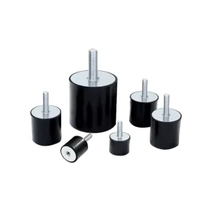 Rubber/Silicone Silent Block Anti-Vibration Mount Damper, 30-90 Shore Hardness, Automotive