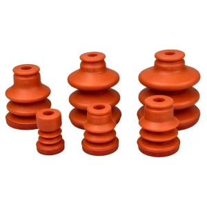 Rubber Silicone Vacuum Suction Cups Mechanical Arm Accessories Bellows Suction Cup Industrial Silicone Suction Cup