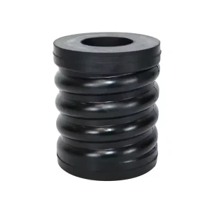 Rubber Spring with Custom Molded Shape