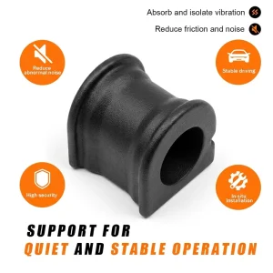 48815 0D040 Anti Hardening Premium Open Bushing Natural Rubber Molded for Toyota Strengthen Chassis Rigidity Highway Travel