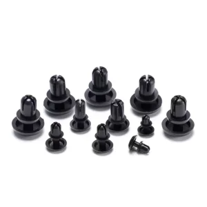 Rubber Stopper Silicone Rubber EPDM NBR NR Press Type R Type Rivet Quick Snap Cross Nut Buckle PC Plate Fixing Crystal Clear