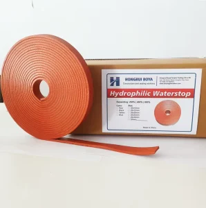 Rubber Water Stopper Strips Bentonite Waterstop Swell Water Bar for Concrete Joints