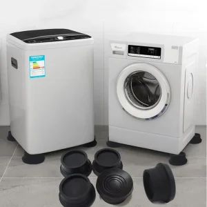 Rubber Waterproof Anti-Vibration Foot Pads for Washing Machines Non-Slip Foot Levelers