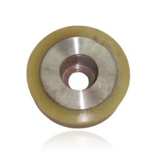 Rubber Wheel Roller with Rubber Coated Wheel