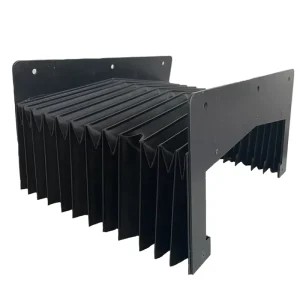 Ruiao CNC Linear Rail Nylon Cover Guard Shield Accordion Bellows Cover Rubber Linear Rail Guard for Cnc Machine