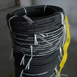 SAE 100 R1AT Hydraulic Hose Pipe EN 853 1SN 5 16″ 3 4″ 1″ Width PSI Abrasion Resistant Flexible Rubber Petroleum Tube