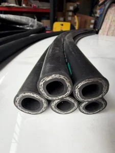 SAE 100 R2 R4 High Pressure Hydraulic Rubber Hose, 6.0/5.0mm Wall Thickness, -40C to +100C, 1/4 3/8 1/2 1 1-1/4 1-1/2 Inch