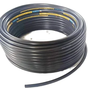 SAE 100R8 & EN 855 R8 Compliant Hydraulic Braided Hose High Pressure Thermoplastic Perforated Cover Water Supply Rubber Hoses