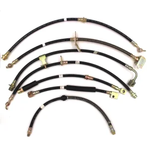 SAE J1401 1/8 HL 3.2 mm Fiber-Braided EPDM Rubber Brake Hose for Automobiles