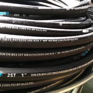SAE100R2 1/2 Inch Rubber Hydraulic Hose