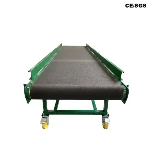 SANYUE Factory Customization PVK Flat Inclined Belt Conveyor System Heavy Duty Customizable Transport Loading Unloading Conveyor