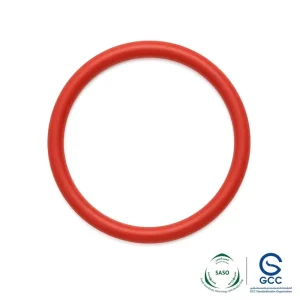 SASO GCC Certified Oil Resistant Silicone O Ring High Pressure Heat Resistant Seal for Oilfield Refinery Maintenance Dubai Stock