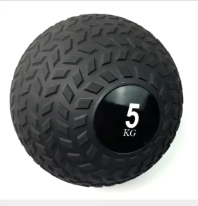 SBL-07 5KG Rubber Medicine Ball for Fitness Training and Wall Mounting