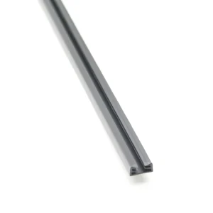 SD8103 Black Plastic Channel Door and Window Rubber Seal Strip for Bathroom