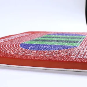 SENDU All plastic Self adhesive Textured Track Custom Color Eco friendly Rubber Sports Track with High Durability