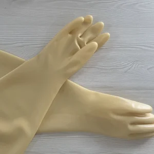 Safety Gloves 140 mm or 160 mm Port Diameter Latex Rubber Isolator Gloves