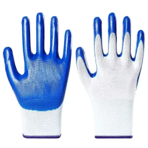 Safety Work Gloves Strong Grip Crinkle Latex Safety Gloves Professional Latex Coated Gloves Tear Resistant