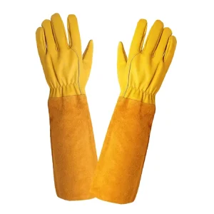 Safety Work Protection Gloves Heavy Duty Industrial Labor Hand Protection Leather Gloves