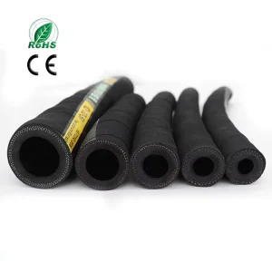 Sandblast Rubber Hose 3 4 Inch 12 Bar CE Certified SBR Wear Resistant Rubber for Metal Surface Derusting Thick Inner Wall