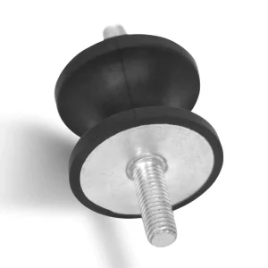 Screw-Mounted Rubber Foot Pads, Vibration Isolators for CNC Machine Tools and Generators