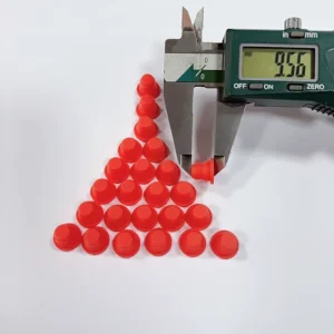Secure Safety Solid Custom Rubber Caps Small Silicone Stoppers Dustproof Sealing for Medical Instrument Protection