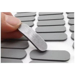 Self Adhesive 3M Backed Silicone Rubber Pad & Gasket Bumper Non Slip Shock Absorbing for Furniture and Electronics