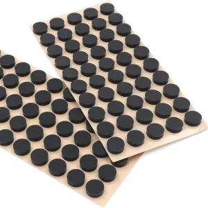 Self-Adhesive Anti-Slip Square Mesh Foam Hemispherical Silicone Foot Pad EPDM Rubber Pad and Sealing Strip