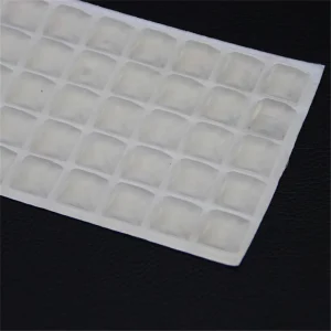 Self-Adhesive Black Round Silicone Rubber Feet for Electronic Keypads