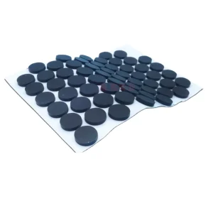 Self-Adhesive Die-Cut Silicone Rubber Bumpers Feet Dots Pads and Strips