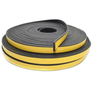Self-Adhesive EPDM Closed-Cell Rubber Tape for Door and Window Sealing