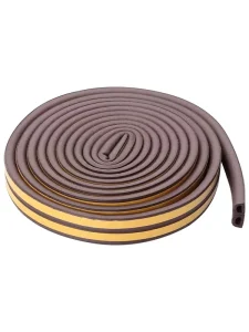 Self-Adhesive EPDM Rubber Foam Seal Strip for Doors and Windows