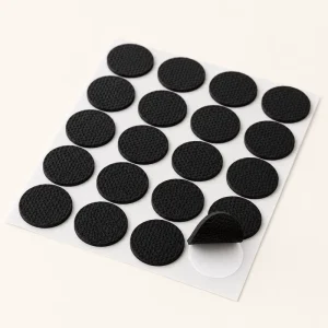 Self Adhesive EVA Foam Pad Easy Peel Strong Adhesion High Density Die Cut Shock Absorbing Anti Slip Round Furniture Foot Pads