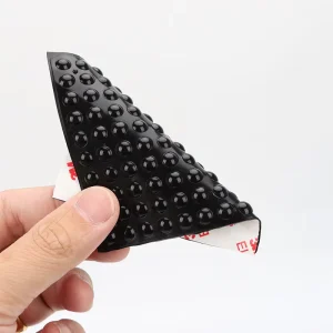 Self Adhesive EVA Foam Rubber Foot Mat Non Slip Shockproof White Furniture Gasket Model SL023