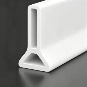 Self Adhesive Shower Threshold Rubber Bathroom Silicone Water Stopper Dam Barrier Rubber Sealing Strip Easy to Install