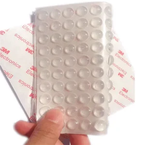 Self-Adhesive Silicone Rubber Bumper Shock Spacer Gasket Pad Feet Sheet and Dots