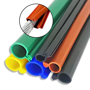 Self Adhesive Silicone Rubber Insulation Protective Sleeve for High Voltage Power Line Wires 40 260 Temperature Range