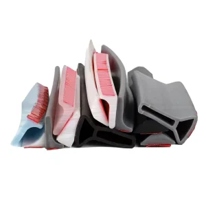 Self Adhesive Silicone Rubber Shower Threshold Wet Dry Stop Barrier Flexible Collapsible Design Custom Cutting for Bathroom