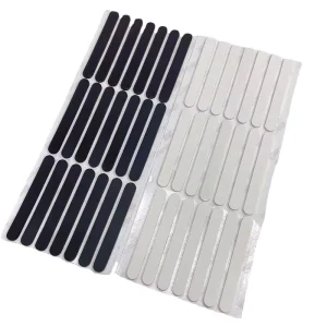 Self Adhesive Transparent Silicone Foot Pad Food Grade Shock Absorbing Anti Slip Gasket Gray Rubber Product