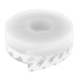 Self-Adhesive Transparent Silicone Rubber Sealing Strip for Doors and Windows