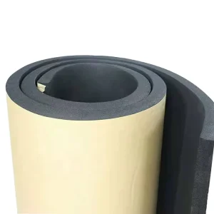 Self-adhesive Aluminum Foil Insulation Fireproof NBR Rubber Foam Insulation Thermal Insulation Sheets