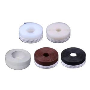 Self adhesive Silicone Rubber Bottom Door and Window Seal Strip Wind Stopper