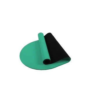 Semi Circular PU 5mm Thick Eco Friendly Durable Yoga Mat with Carrying Bag for Yoga & Fitness