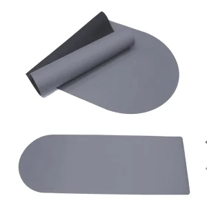 Semi Circular PU 5mm Thick Eco Friendly Yoga Mat Professional Non Slip Shock Absorbing Home Fitness Workout